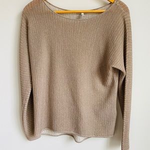 Joie Metallic Sweater